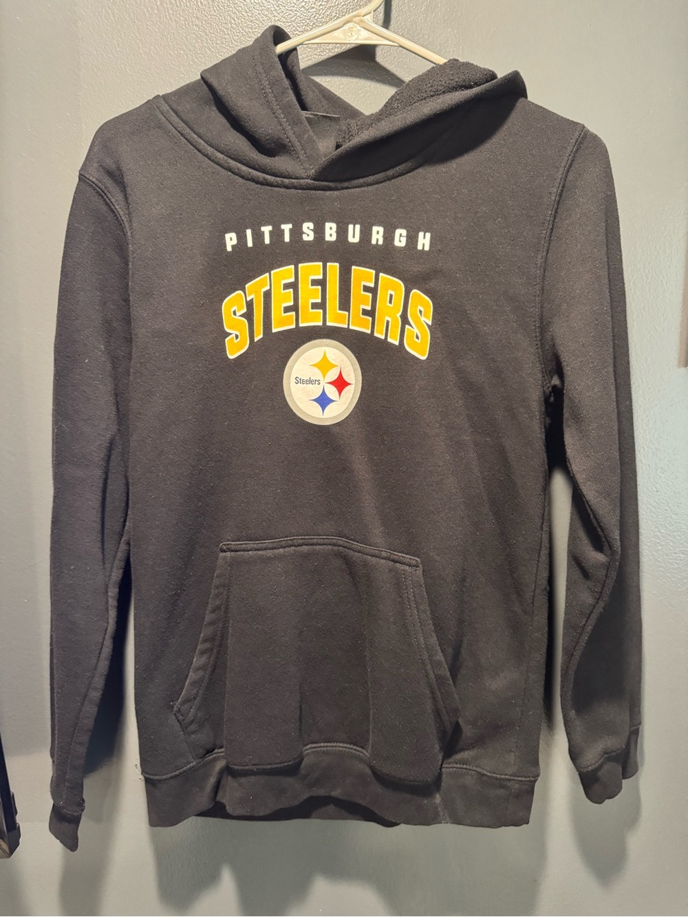 NFL Pittsburgh Steelers Black and Yellow Hooded Sweatshirt